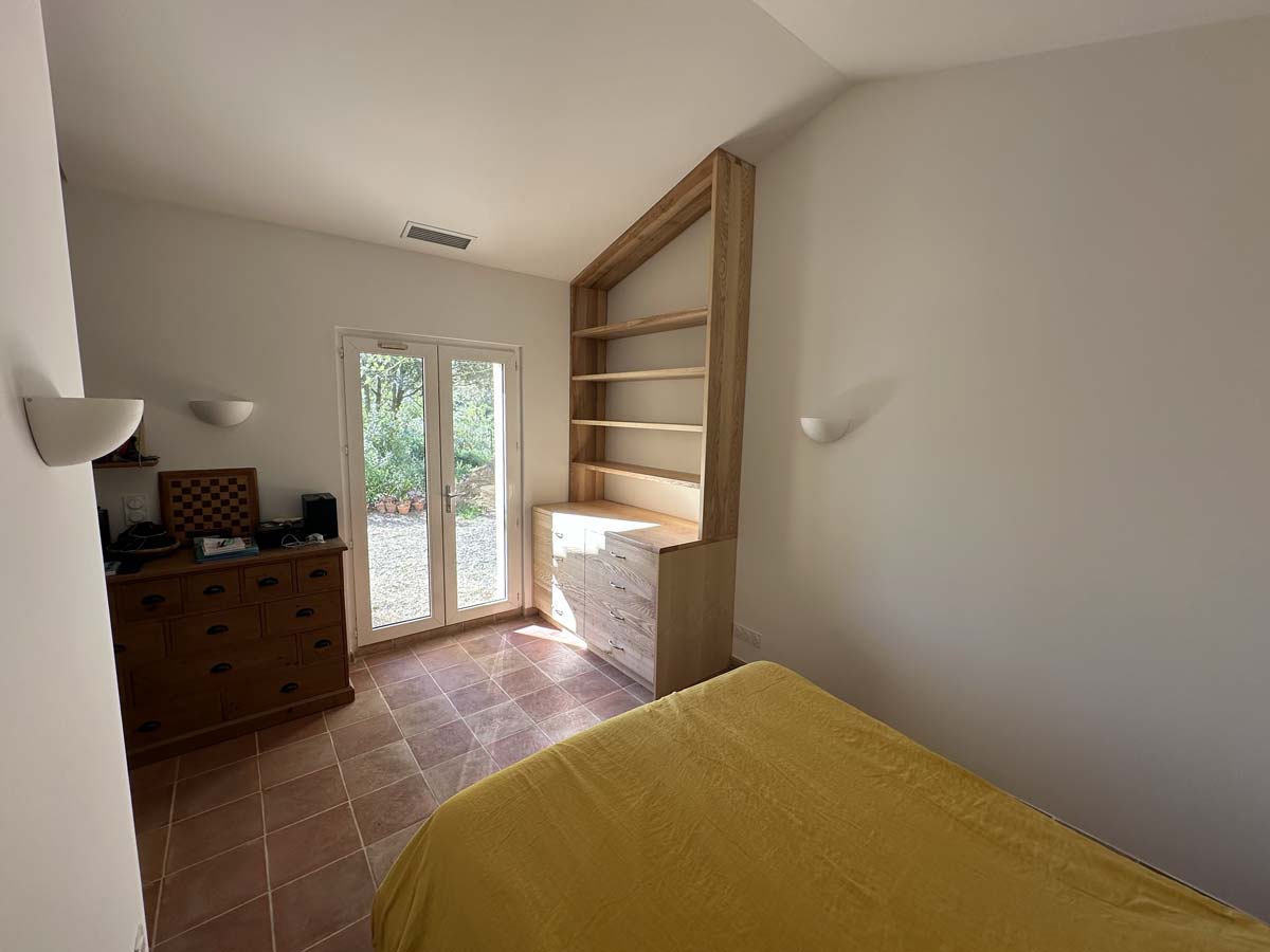 Commode et bibliothèque sur-mesure à Mèze