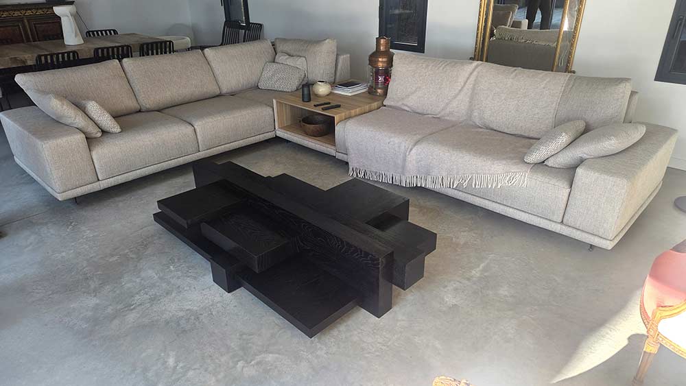Table bois sur-mesure à Mèze